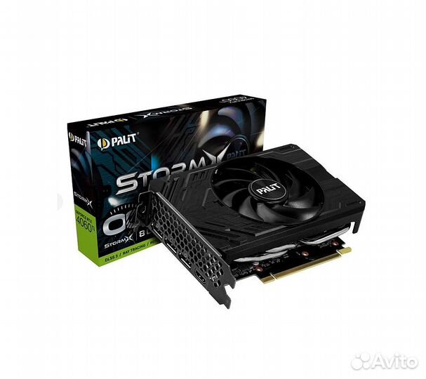 Видеокарта Palit GeForce RTX 4060Ti StormX OC 8Gb