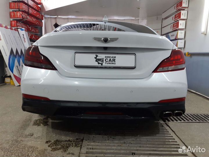 Тонирование фар автомобиля