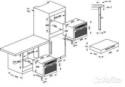 Электрический духовой шкаф Kaiser EH 6355 RotEM Новый