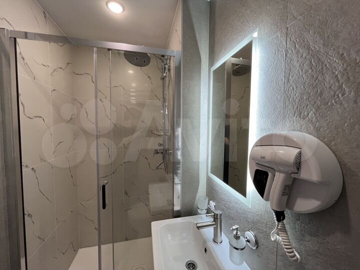 Квартира-студия в апарт-отеле, 16,3 м², 3/7 эт.