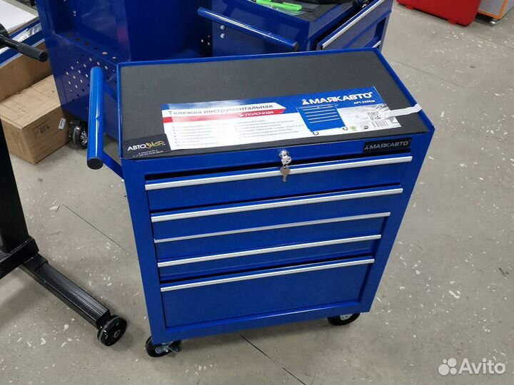 Тележка инструментальная 5 полок маякавто