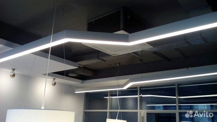 Светильники из алюминиевого профиля