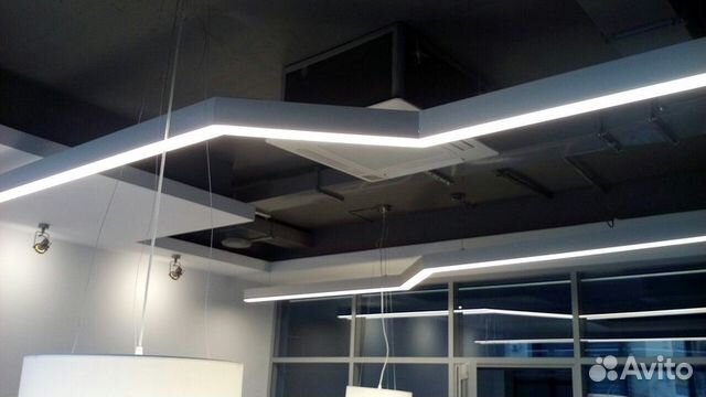 Светильники из алюминиевого профиля