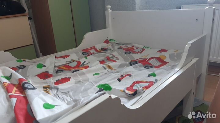 Кровать детская IKEA лексвик раздвижная