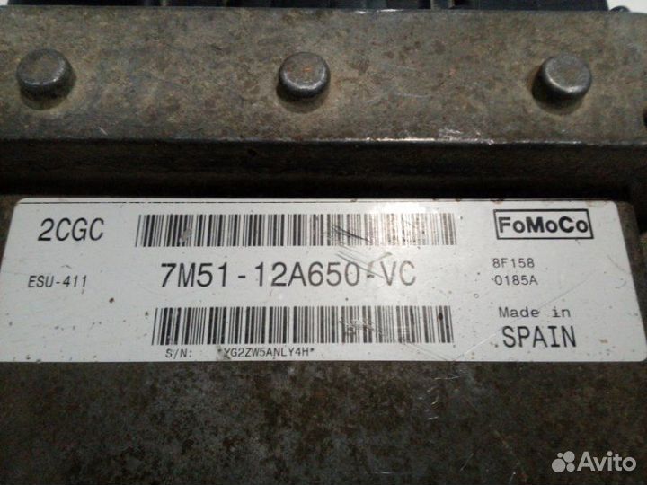 Блок управления двигателем Ford Focus/Focus RS/Foc