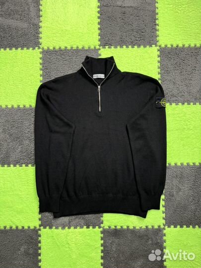1/4 zip stone island (оригинал legit)