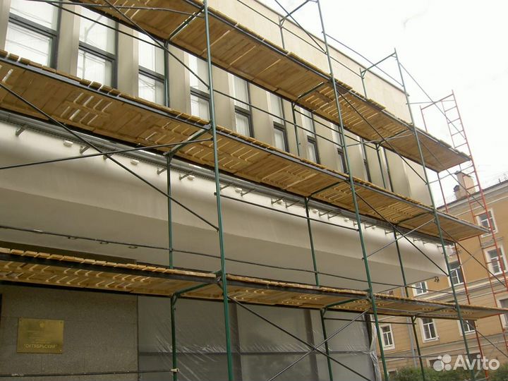 Аренда строительных лесов от 30 дней от 100 м.кв