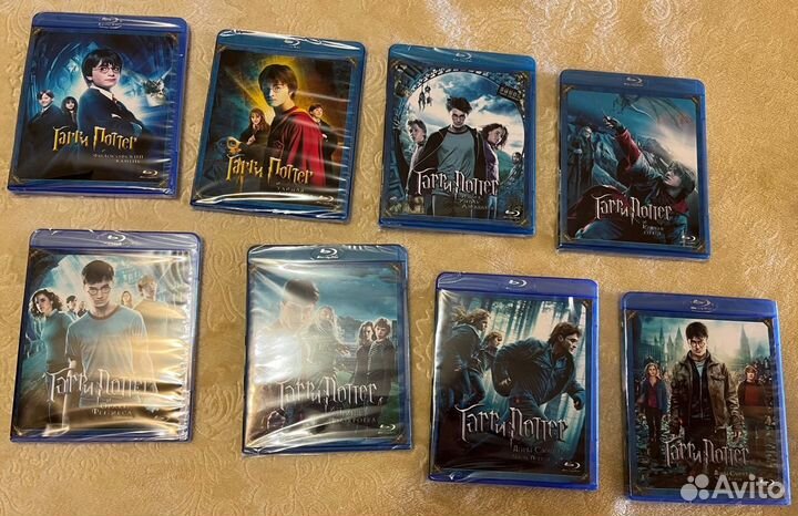 Гарри Поттер blu-ray коллекция фильмов