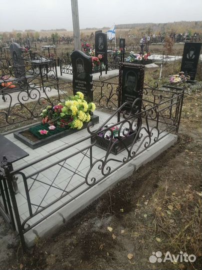 Благоустройство могил