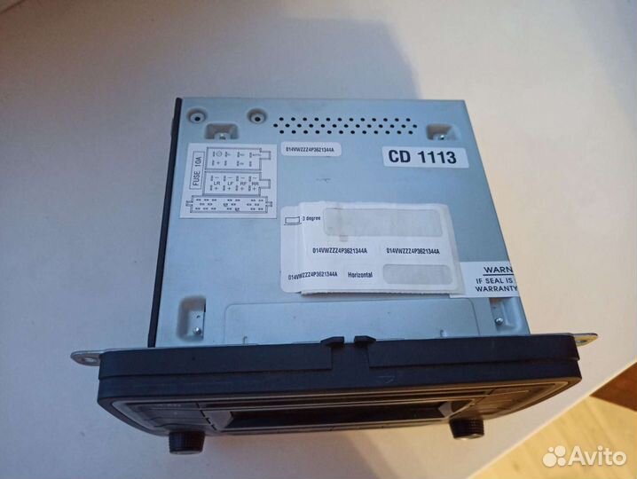 Штатная магнитола Volkswagen Polo sedan