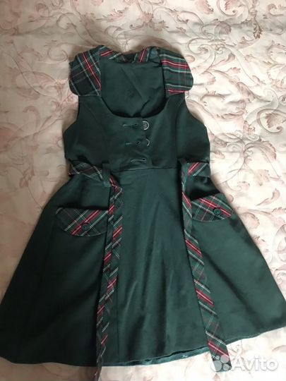 Платье школьное