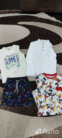 Вещи для мальчика пакетом 110-116