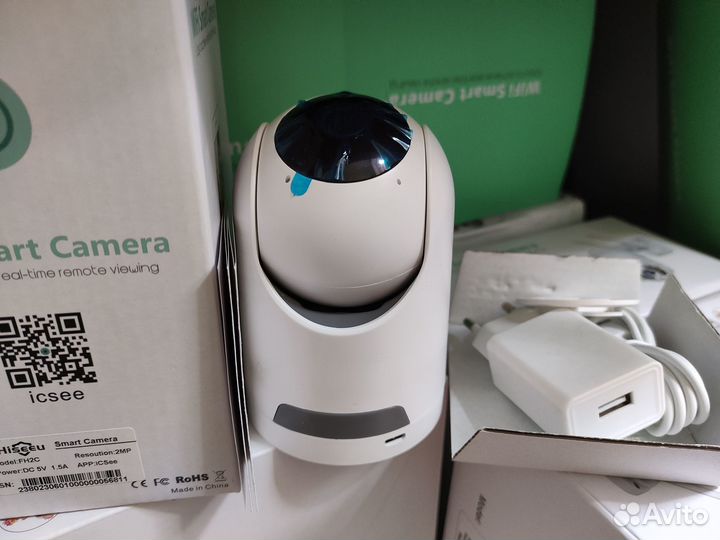 Wifi PTZ камера поворотная 4мп Модем ICSee Xmeye