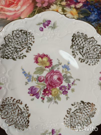 Тарелка фарфор Oscar Schaller