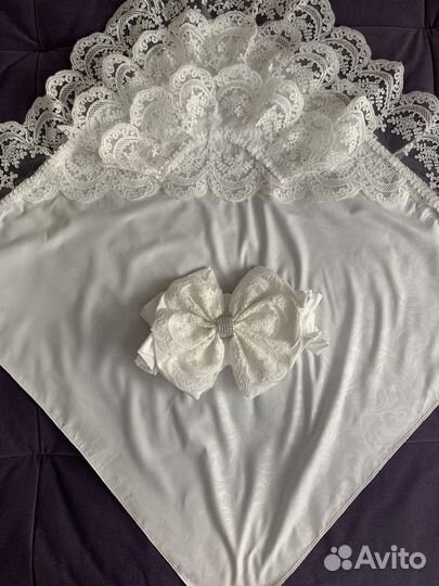 Уголок и бант на выписку