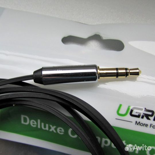 Кабель соединительный аудио 3,5 мм Ugreen (м+п)