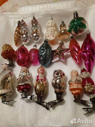 Елочные игрушки СССР