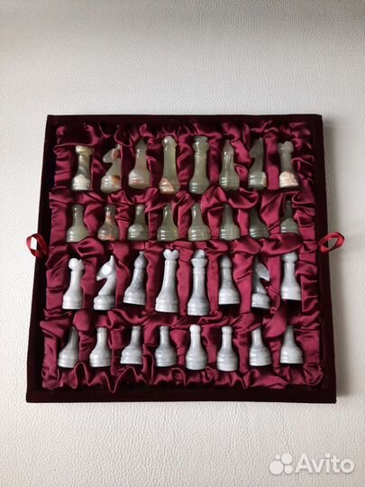 Шахматы из оникса новые