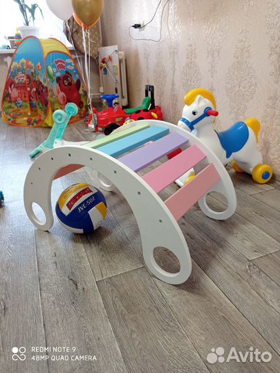 Радуга качалка