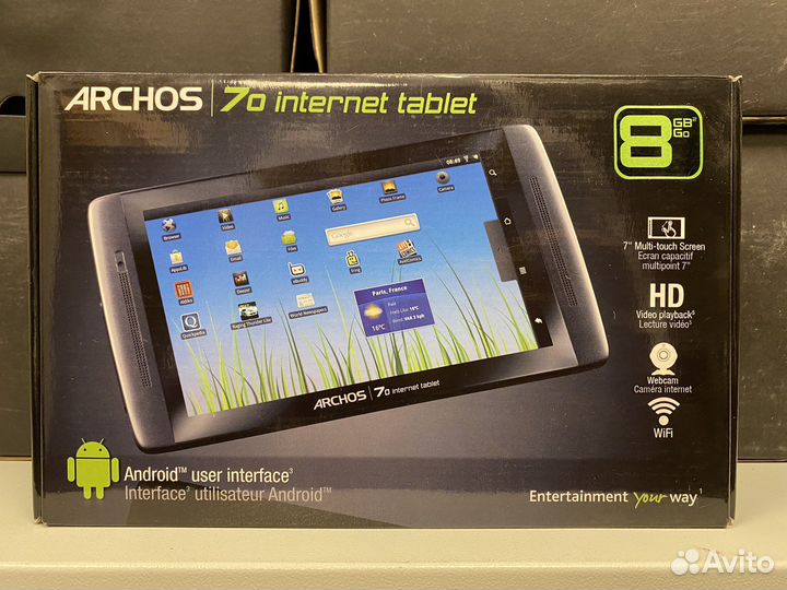 Планшет Archos 70 internet tablet, 8Gb