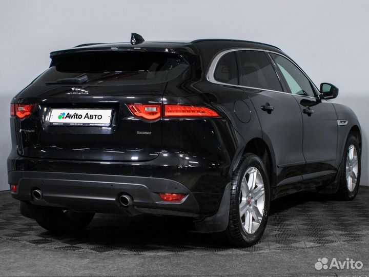 Jaguar F-Pace 2.0 AT, 2017, 70 000 км