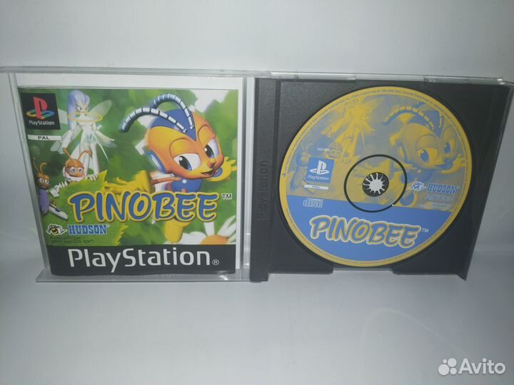 Pinobee для PS1 (PAL) Лицензия