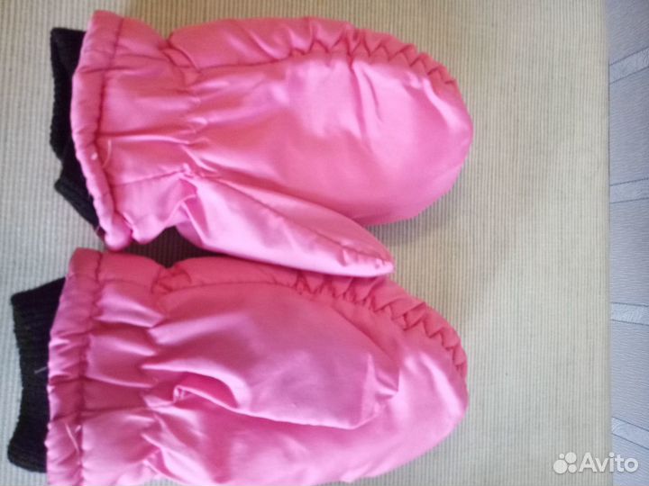 Варежки краги зимние на 2г