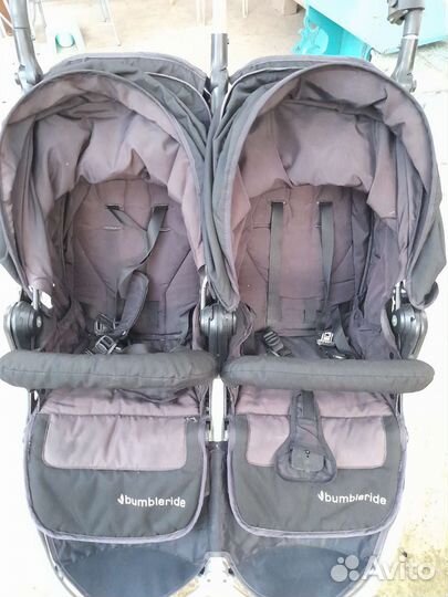 Коляска для двойни bumbleride indie twin