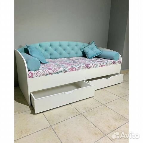 Кровать диван лдсп от 2х лет с ящиками