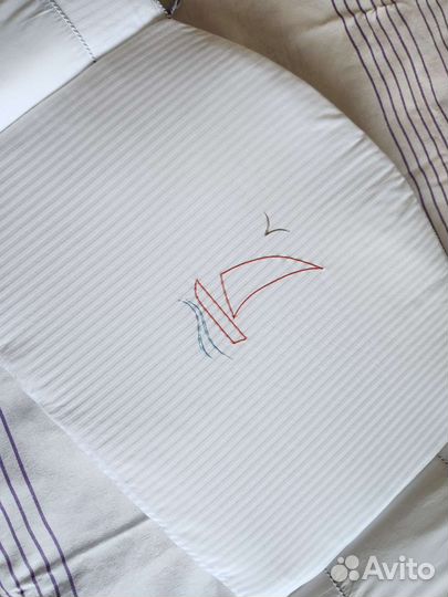 Бортики и постельное для детской кроватки