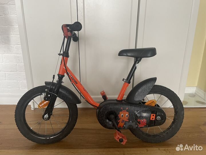 Велосипед btwin 14 дюймов