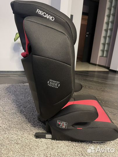 Автокресло Recaro monza nova 2 seatfix гр 2/3