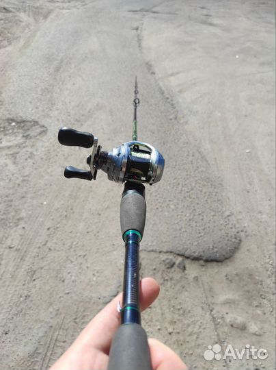 Кастинговый спиннинг(комплект) Shimano curado 201