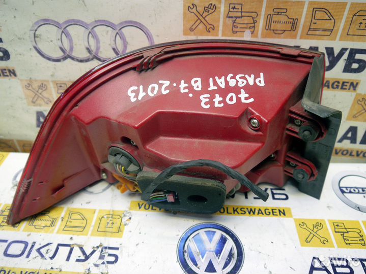 Фонарь задний правый VW Passat B7 Пассат Б7 2013