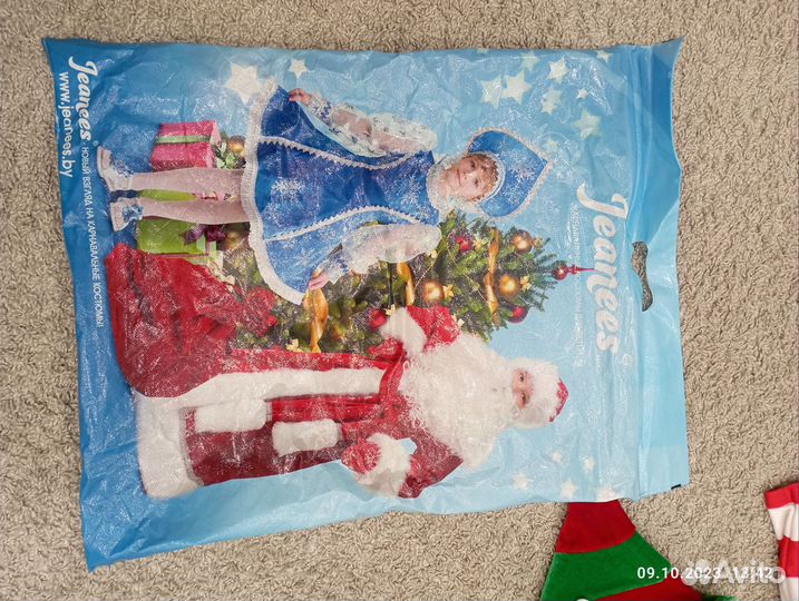 Новогодний костюм гномика