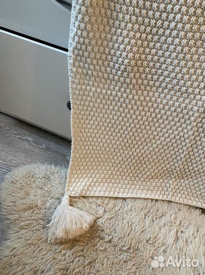 Вязаный плед