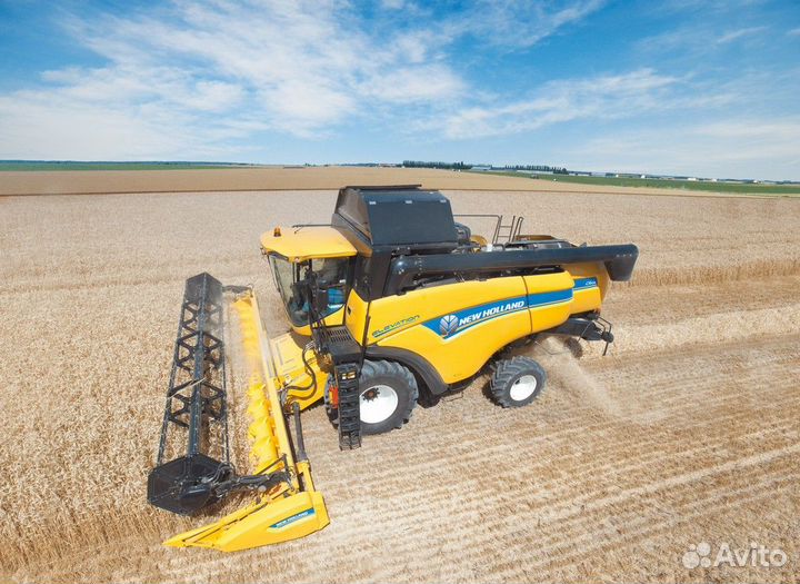 В разборе комбайны Нью Холанд New Holland