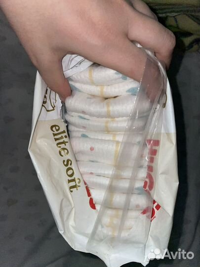 Подгузники huggies elite soft 0