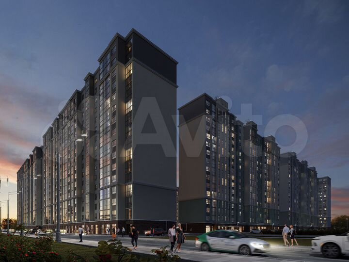 3-к. квартира, 74,8 м², 6/12 эт.