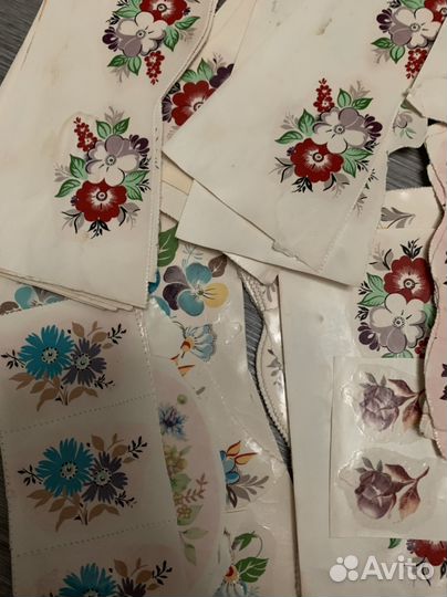 Переводные картинки СССР