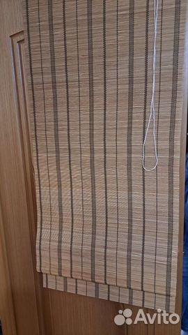 Штора римская из бамбука