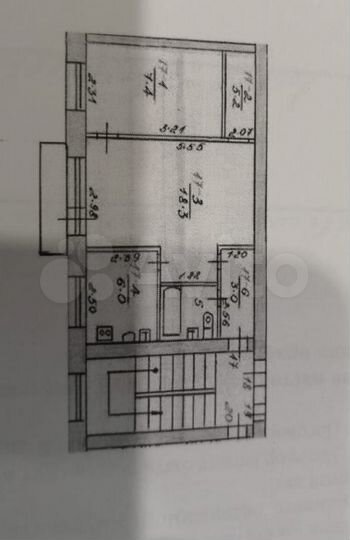 2-к. квартира, 42,8 м², 3/4 эт.