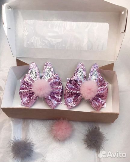 Бантики для волос