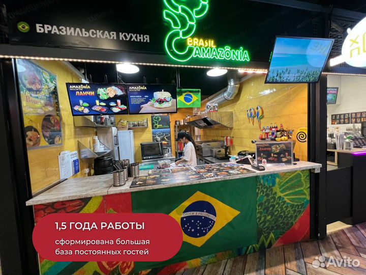 Прибыльное кафе в ТЦ в 5 мин ходьбы от метро