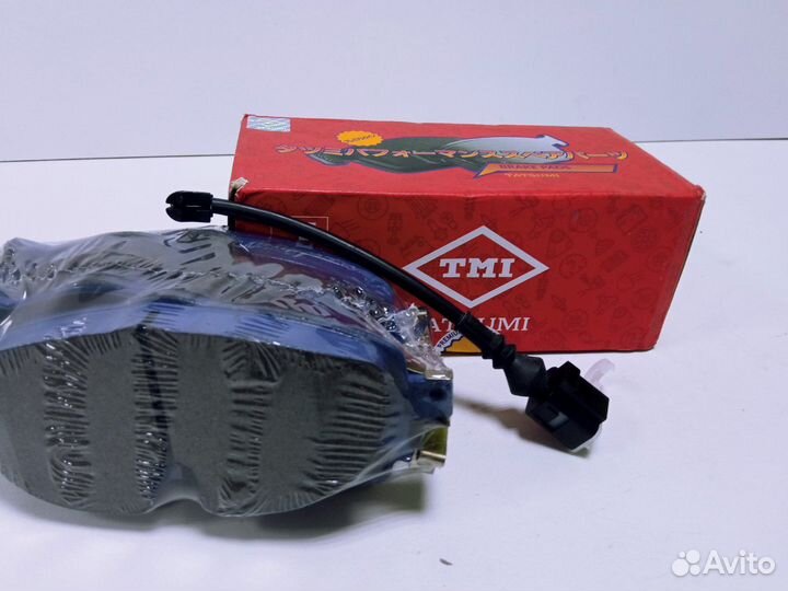 Колодки тормозные дисковые передние tatsumi TCA101