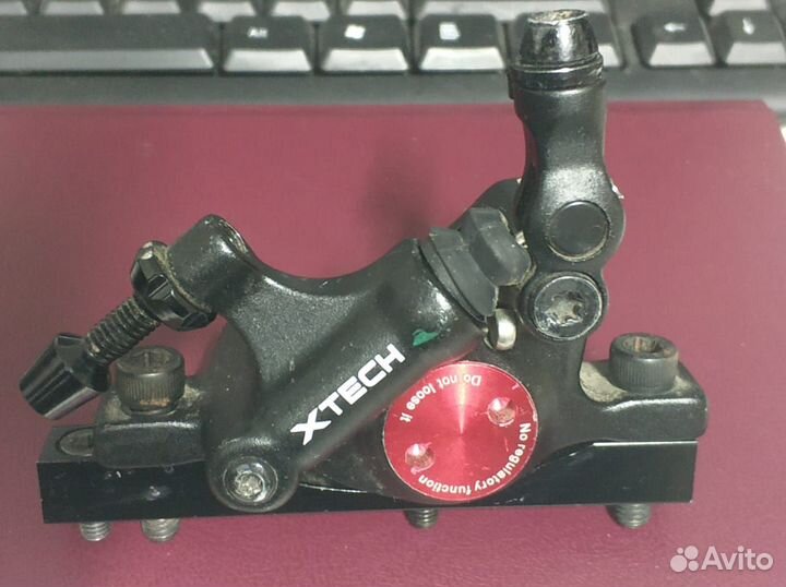 Тормозной суппорт калипер 120 мм на самокат Xiaomi