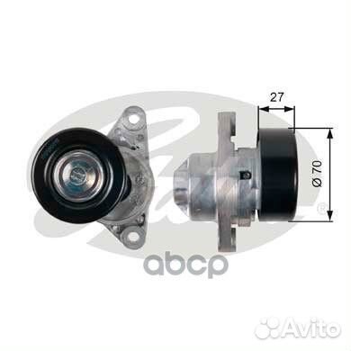 Натяжной ролик привода вспомогательных агрегатов