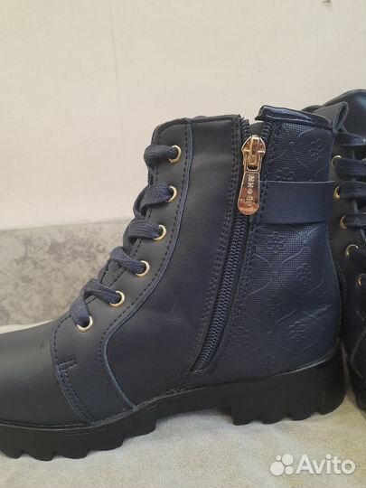 Зимние ботинки для девочки 34 размер