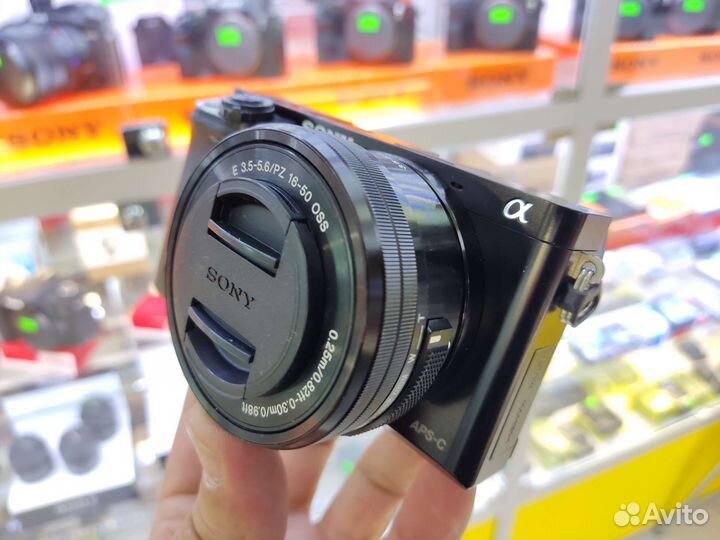 Sony A6000 kit 16-50mm пробег 50.849 кадров Рст