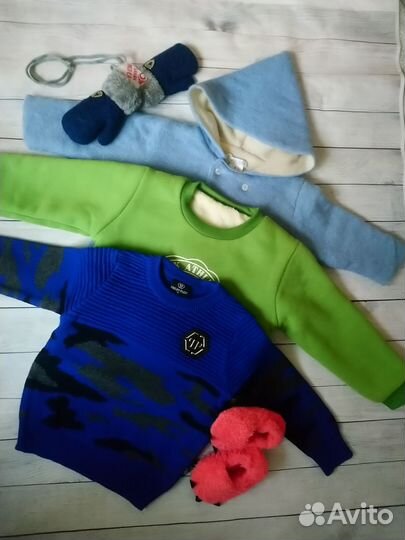 Тёплые кофты на мальчика